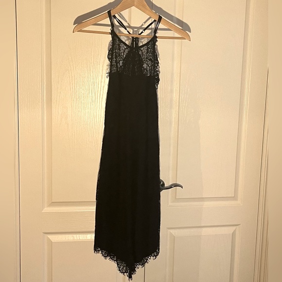 Free People Black Lace Cocktail Dress - Picture 5 of 10
